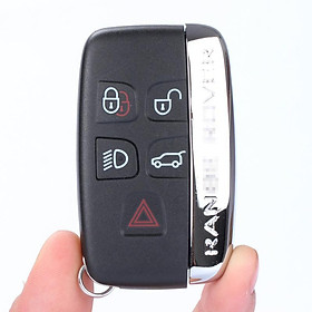 Vỏ chìa khóa thông minh xe ô tô Range Rover 5 nút - vỏ chìa khóa xe ô tô Range Rover - tự thay thế dễ dàng
