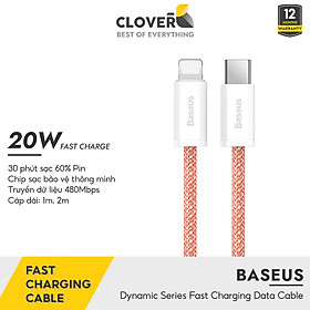 Mua Dây Sạc Nhanh BASEUS Dynamic Series Type-C to iP Sạc Nhanh 20W Cáp Bện Nylon - Hàng Chính Hãng