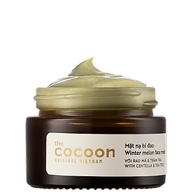 Mặt nạ bí đao cocoon 30ml da dầu, mụn ẩn