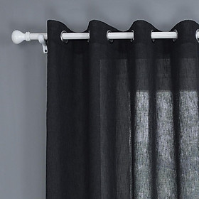 Imitation Hemp Curtain Window for Living Room Bedroom Kids Room Shading