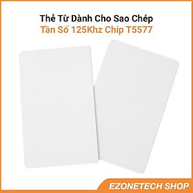Mua Thẻ Từ RFID Tần Số 125Khz Chip T5577 Dành Cho Sao Chép Loại Mỏng