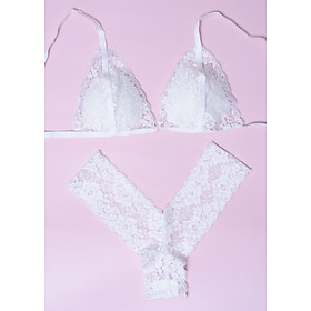 Bộ đồ lót nữ Sexy Bralette ren cao cấp R444