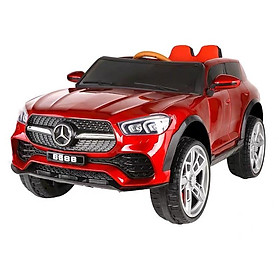 Ô tô xe điện đồ chơi MERCEDES 6688 cho bé tự lái và điều khiển 4 động cơ (Đỏ-Đen-Trắng)