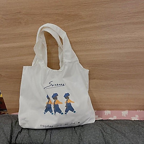 T83/Túi Tote trẻ trung hình cô gái