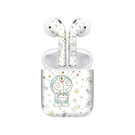Mua Miếng dán skin chống bẩn cho tai nghe AirPods in hình Doremon - Dor024 (bản không dây 1 và 2)