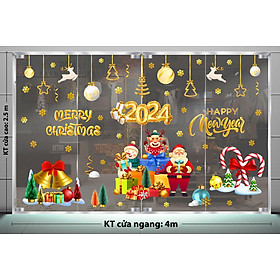 Mua Decal trang trí NOEL 2024 combo số 131