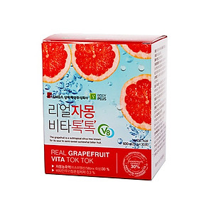 Trà Bưởi Nguyên chất giàu Vitamin Sanga Hàn Quốc Hộp 30 góiMẫu mới