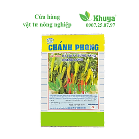 Hạt giống Ớt sừng vàng Hoàng Long F1 Chánh Phong
