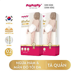 Combo 2 bịch Tã Quần Mamamy Ultraflow siêu chống tràn