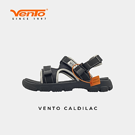 Giày Sandal VENTO CHÍNH HÃNG CALDILAC MÀU NÂU BE/ĐEN NB10608