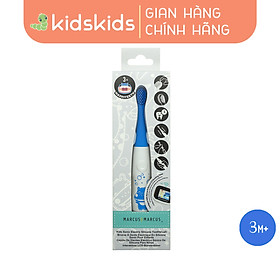 Bản chải đánh răng silicon chạy pin cho bé Marcus & Marcus, từ 3 tuổi