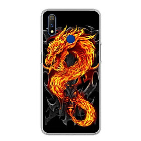 Ốp lưng cho Realme 3 Pro - 0218 FIREDRAGON - Silicone dẻo - Hàng Chính Hãng