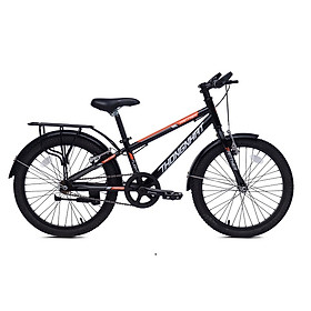 Xe đạp trẻ em Thống Nhất MTB 20-05 - Phù hợp với bé cao từ 1m10 đến 1m35 - Đen tem cam
