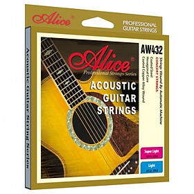 Dây Guitar Acoustic Alice 432