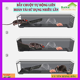 Mua BẪY CHUỘT TỰ ĐỘNG LIÊN HOÀN TÁI SỬ DỤNG NHIỀU LẦN  BAHAMAR 
