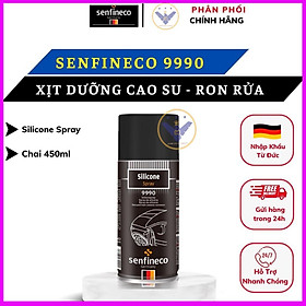 Xịt dưỡng làm mềm ron cao su Senfineco 9990 Silicone Spray - 450ml