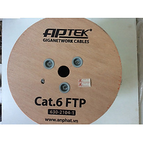 Cap mạng APTEK CAT6 FTP 305m - Hàng Chính Hãng 