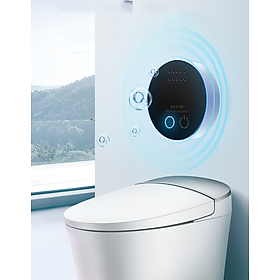 Thiết bị máy KHỬ MÙI lọc không khí nhà vệ sinh toilet nhà bếp, tủ lạnh, thú nuôi trong nhà KT 9x9x2.5cm