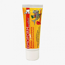 Kem Đánh Răng Bảo Vệ Răng Sữa Toàn Diện, Chống Sâu Răng Cho Trẻ 0 - 6 tuổi Emoform Actifluor Kids 75ml