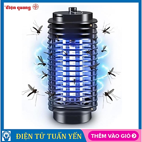 Đèn Bắt Muỗi Điện Quang ĐQ EML01 không dùng hóa chất để thu hút muỗi độc hại ( Hàng chính hãng )