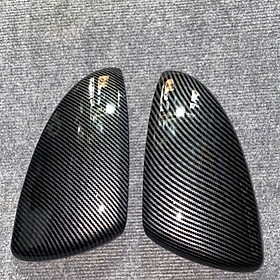 Ốp Trang Trí Gương Chiếu Hậu Vân Cacbon Dành Cho Xe Ô Tô Cerato 2019 2020