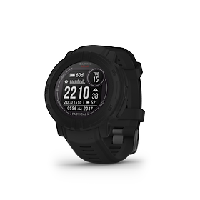 Đồng Hồ Thể Thao Garmin Instinct 2 - Hàng Chính Hãng - Solar, Phiên bản Tactical, Đen, SEA - 010-02627-63