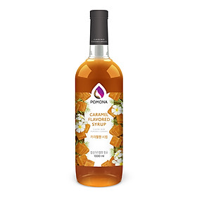 Sirô hương Caramel Pomona - Pomona Caramel Flavored Syrup (1000ml)