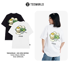 Áo thun Teeworld TW x Vietnamese Food - Hot Vit Lon Form Rộng Unisex Nam Nữ
