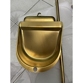 Mua Xúc rác inox 304 mạ titan cao cấp  ki hốt rác sang trọng kiểu dáng hiện đại tiện dụng siêu bền bỉ