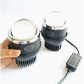 Bộ 2 Bi LED đèn gầm Mitra siêu sáng và chống nước cho xe ô tô