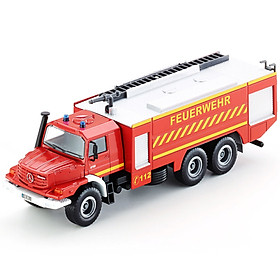 siku Shigao German brand toy car model fire truck water tanker fire truck simulation alloy car model car - Mercedes-Benz fire truck SKUC2109