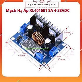 Mua  Lập Trình Nhúng A-Z  G12  Mạch Hạ Áp XL4016E1 8A 4-38VDC Hiển Thị Led (XH-M404)