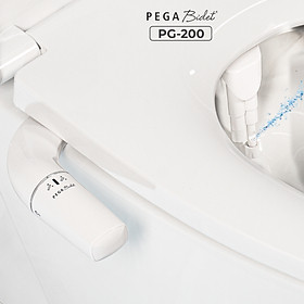 Mua Vòi rửa vệ sinh thông minh PegaBidet PG200  2 vòi rửa  thân nhựa ABS. Thiết kế thông minh  gắn được cho các loại bồn cầu