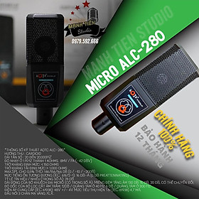 Mua Micro ALC - 280 thu âm  hát karaoke  livetream mọi lúc mọi nơi - âm thanh chuyên nghiệp - vượt mong đợi