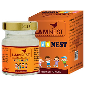 KID NEST ( 28% yến ) cho trẻ em Hộp 1 hủ - LAMNEST