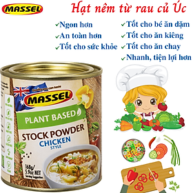 Hình ảnh Hạt nêm hữu cơ Massel Úc 100% từ rau củ và thảo mộc - Giúp món ăn thơm ngon, tiện lợi, bảo vệ sức khỏe - Dùng nấu ăn dặm cho bé, món chay, món mặn cho cả gia đình