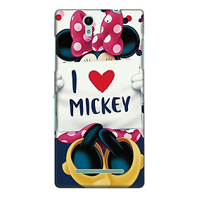 Ốp Lưng Dành Cho Điện Thoại Sony Xperia C3 I Love Mickey