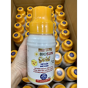 Dung dịch sát khuẩn BioSun nano bạc pha được 50 lít nước