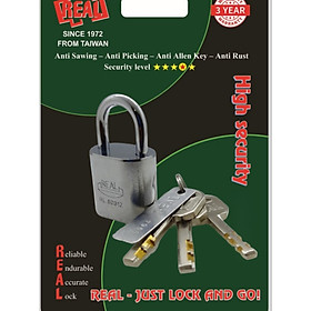 Mua RL8031Z Khóa treo chìa vuông Reallocks 30mm lõi an toàn chống dò mã 4000 mã chìa khác nhau