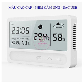 Mua Nhiệt kế ẩm kế phòng cho bé nhiệt ẩm kế điện tử đo nhiệt độ và độ ẩm phòng bảo hành 3 tháng