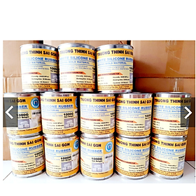 Mua Silicone Trắng Sữa 1Kg RTV 858 làm khuôn