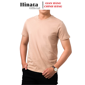 Áo Thun Nam Trơn Cổ Tròn, Áo Phông Nam Basic 100 Cotton Cao Cấp Hàng Hiệu Đẹp Thoáng Mát Tay Ngắn Màu Be