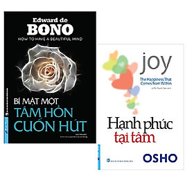 Combo 2 cuốn: Bí Mật Một Tâm Hồn Cuốn Hút + Hạnh Phúc Tại Tâm +Bookmark AHA