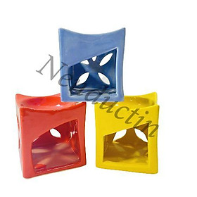 Mua Đèn xông tinh dầu bằng gốm cao cấp được làm từ đất nung Bát Tràng sáng bóng và sang trọng