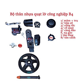 THÂN QUẠT B4 - HÀNG CHÍNH HÃNG 3HT