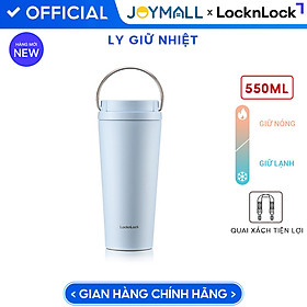 Mua Ly Giữ Nhiệt LocknLock Bucket One Touch LHC3345 550ml  Hàng Chính Hãng  Quai Xách Tiện Lợi - JoyMall