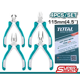 Mua BỘ 4 KÌM MINI 4.5 INCH TOTAL THT1K0404 - HÀNG CHÍNH HÃNG