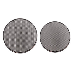 2Pcs Mesh Car Speaker Subwoofer Grille Grill with 1  6.5inch+5inch