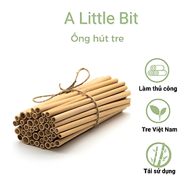 Mua Ống hút tre thân thiện môi trường - A Little Bit