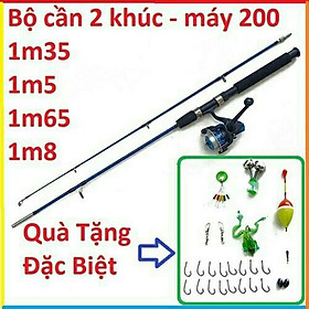 BỘ CẦN + MÁY NHỎ 200+ PHỤ KIỆN FULL